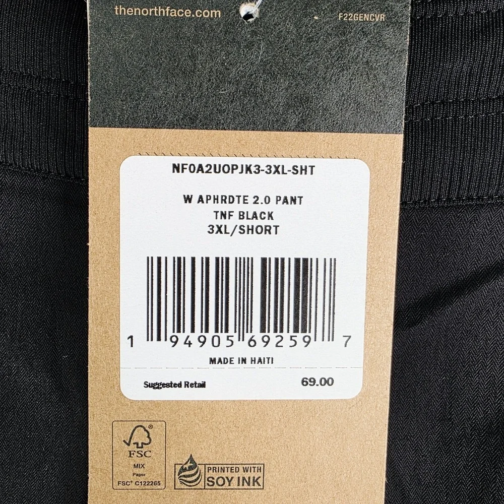 The North Face Aphrodite 2.0 Pants Women's 3XL Short 31
